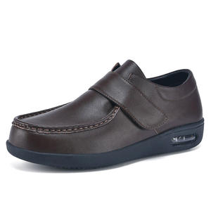 Sepatu medis <span class=keywords><strong>diabetes</strong></span>, pabrik ringan PU atas perawatan medis <span class=keywords><strong>diabetes</strong></span> gaya jalan hitam sepatu untuk kaki bengkak - Product Image 1