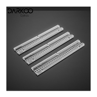 Optique Fresnel avancée : Lentilles LED linéaires en PC extrudé avec profil asymétrique pour modules d'éclairage public SMD