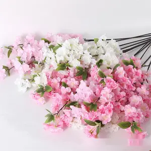批发销售低价鲜花密度樱花婚礼装饰人造花樱花