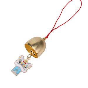 Carillons à vent personnalisés en gros sur le thème du Lion de Noël pour réveiller la prospérité et attirer la richesse, ornements de décoration intérieure - Product Image 1