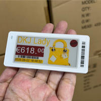 Nouvel affichage E-Ink, compatible BLE, API, EPD, SPI, étiquettes de prix numériques, NFC, EAS, étiquettes de prix numériques ESL, étiquettes de rayon électroniques