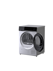 Lave-linge intelligent multifonctionnel 10,1/12,0 kg en acier inoxydable avec sécheuse intégrée, classe énergétique A, usage domestique, lavage automatique - Product Image 3