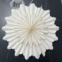 Ornement de Noël personnalisé, lanterne en papier blanc