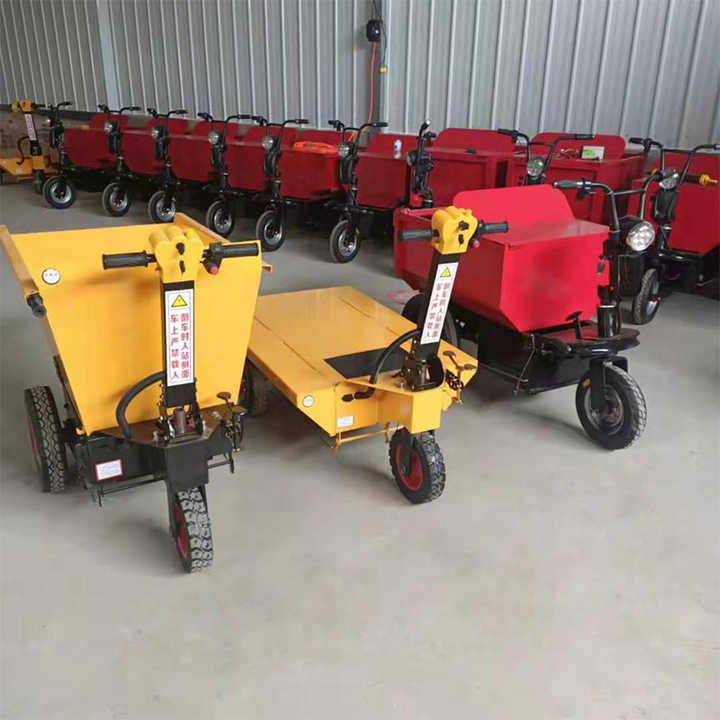 Xuyang New Product Cheap Price Electric Car/Electric Platform Carrier Electric Flat Bed Cart for Warehouse Use