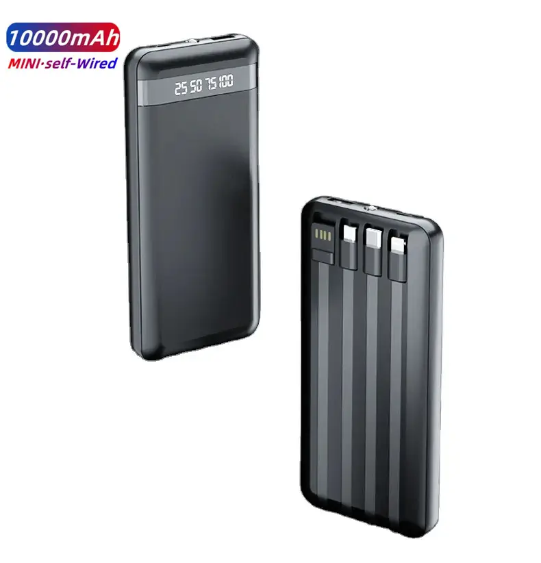 For Xiaomi Mi 10000Mah Mi Power Bank 3 Ultra Compact 5V 2A Power Bank With Battery Indicator