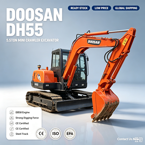 Offre Spéciale : Excavatrice Hydraulique d'Occasion Doosan DH55 Plus avec Moteur Original DB58 – Équipement de <span class=keywords><strong>Mini</strong></span>-Excavation Flexible - Product Image 1