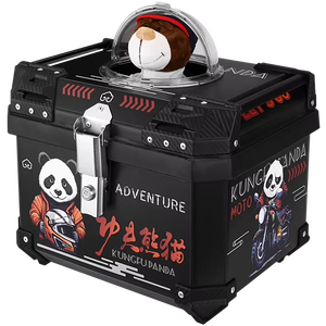 Portador de mascotas, portátil, resistente a la intemperie, motocicleta, <span class=keywords><strong>perro</strong></span>, mascota, motocicleta, caja trasera - Product Image 3