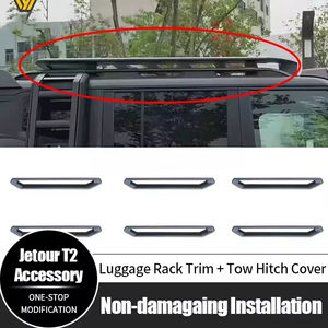 Rifiniture decorative per portapacchi in fabbrica copri rimorchio <span class=keywords><strong>traino</strong></span> per Jetour T2 Traveler accessori - Product Image 2