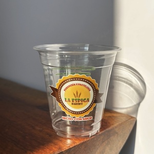Wholesale Disposable PET Eco-Friendly Coffee Cups with Lids and <strong>Straws</strong> for <strong>Milkshake</strong> Boba Drinks-Wolffpack Brand - Product Image 5