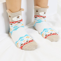 5 paires Pack Lot nouveau produit populaire dessin animé stéréo oreille garçons filles chaussettes en gros Offre Spéciale enfants chaussettes