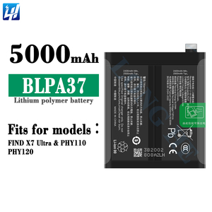 <span class=keywords><strong>Batteria</strong></span> di Ricambio BLPA37 per Telefono OPPO FIND X7 Ultra/PHY110/PHY120, 5000mAh Grande Capacità, Nuove Batterie - Product Image 2