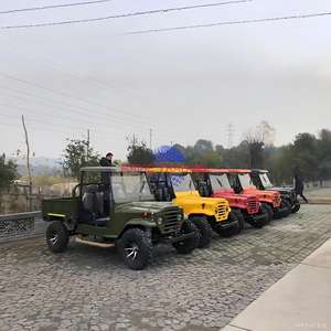 Vehículo Estilo Jeep con Plataforma de Carga Trasera |   Jeep Utilitario de Cuatro Ruedas con Caja de Carga - Product Image 5