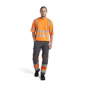 BLAKLADER - 352225375300XS Camiseta de alta visibilidad Naranja-EAN 7330509831403 ROPA DE TRABAJO DE LA HI-VIS - Product Image 3