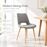 Chaise en métal robuste avec cadre en métal, anti-corrosion, résistante aux intempéries, tissu facile à nettoyer, empilable pour restaurant, café, bar