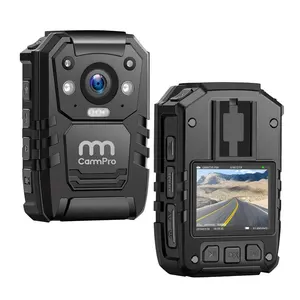 CammPro Factory I827 Portable Body Camera 128GB Night Vision wifi 4G IP67 Ambarella A12 Video Wearable Body Worn Camera