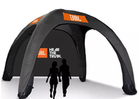 Dh SHOP — tente gonflable Portable, couverture oxford, impression complète extérieure, 13ft/4x4m, dôme d'air TPU