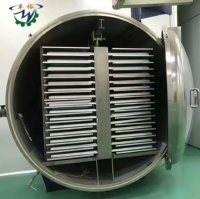 Industriële roestvrijstalen automatische vacuümvriesdroogmachine voor voedselverwerking, instantkoffie & fruitdroging