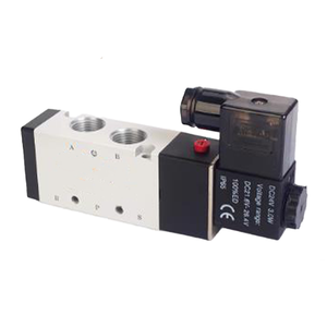 Valvola di Controllo Pneumatica a Solenoide a 5 Porte e 2 Vie Serie 4V110 24V 220V - Product Image 3