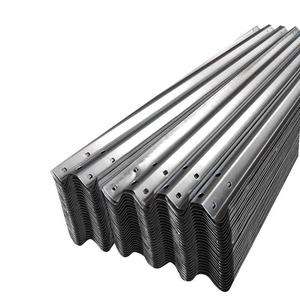 Barrière de sécurité routière en W, revêtue, pour autoroute - Product Image 1