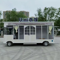 Remorque de boutique mobile économique, camion de mode, chariot alimentaire, van de vente de vêtements, remorque de vente au détail de vêtements