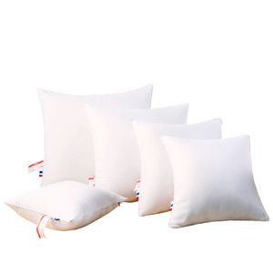 Cushion Insert Brushed Fabric Down Alternative Filling Fluffy <strong>Pillow</strong> Inner for Sofa Car Home Decoration Custom Size Color Logo - Product Image 5