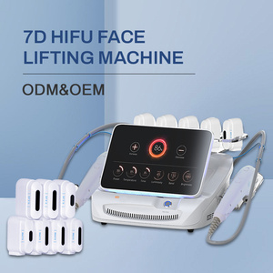 Máquina HIFU 7D Profesional para Lifting Facial y Corporal, Quema <span class=keywords><strong>Grasa</strong></span>, Reafirma la <span class=keywords><strong>Piel</strong></span>, con Cepillo de Limpieza - Product Image 1