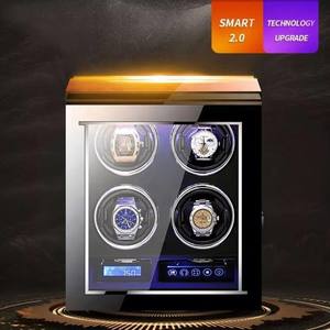 EDELAGO - Écran tactile - Télécommande - Boîte en bois de protection - Remontoir de montre automatique de luxe avec moteur Mabuchi - Product Image 2