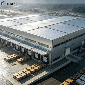 Parque Logístico de Estructura de Acero, Instalación de Almacenamiento Avanzada, Proveedor Industrial Prefabricado a Prueba de Agua, Exportador - Product Image 1
