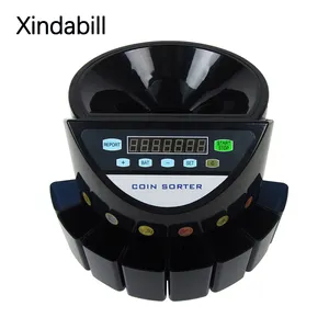 Xindabill自动精确硬币分拣机和计数器机器硬币计数机
