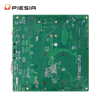 Piesia mesin Kios layanan mandiri N150 N100 Gen 12 Mainboard 1 * DDR4 HD2.0 DP/VGA LVDS/eDP X86 Motherboard ITX Mini industri