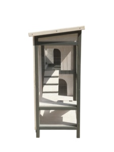 Hucha de conejo de madera de 2 pisos, casa de mascotas, material ecológico, barata, en venta - Product Image 3