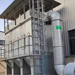 Collettore di Polvere di Legno Industriale con Pulizia a Getto Pulsato, Efficienza 99%, Nuovo e Usato, con Aspiratore per Falegnameria e Separatore <span class=keywords><strong>Ciclonico</strong></span> - Product Image 2