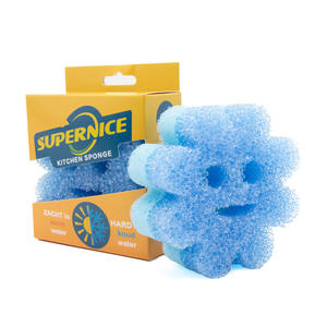 ฟองน้ำล้างจานลายการ์ตูนรูป<span class=keywords><strong>ไก่</strong></span>ลายอเมริกันยิ้มกลมมหัศจรรย์สำหรับทำความสะอาดห้องครัวฟองน้ำอุ่นสำหรับใช้ในบ้าน - Product Image 1