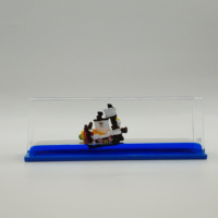 Presse-papiers liquide en acrylique avec figurine flottante, motif Père Noël, souvenir d'attraction touristique, décoration de bureau de Noël