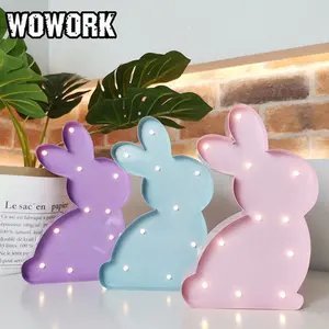 2024 WOWORK handmade 3D animal shaped lights for Christmas decoration