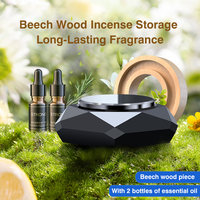 Diffuseur de parfum intelligent pour tableau de bord de voiture en alliage AI, sans fil, rechargeable, avec parfum longue durée de 5 à 15 ml