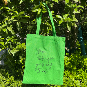 Reusable <b>Green</b> Cotton Canvas Tote <b>Bags</b> With Custom Printed Logo - Product Image 4