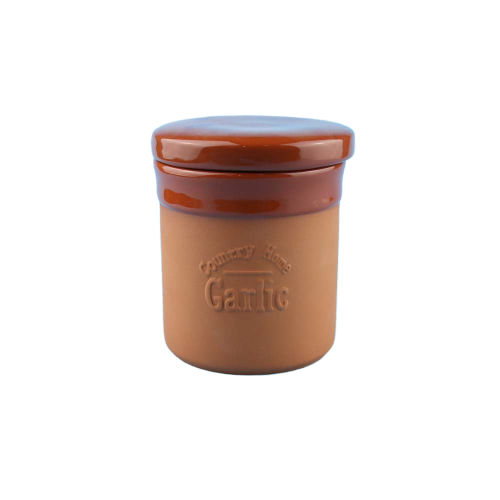 Céramique Mason Stockage De L'ail Pot Pots En Terre Cuite