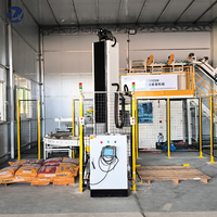 Palettiseur automatique, machine de palettisation robotisée pour engrais, ciment, farine, riz, aliments pour animaux, palettiseur de sacs