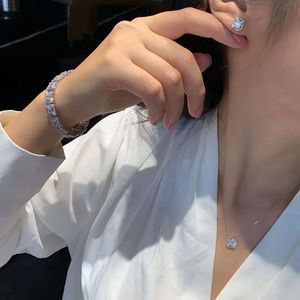 ชุดเครื่องประดับเจ้าสาวเพชรแท้ทองคำ 18K สไตล์อิตาลี Xinfly สำหรับผู้หญิง สร้อยคอทองคำแท้ ต่างหู กำไลข้อมือ สำหรับงานแต่งงาน - Product Image 4