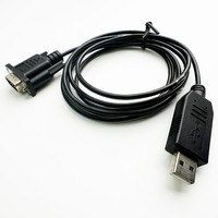 Kabel Serial USB2.0 ke DB9 RS232 FTDI FT232RL OEM ODM Original untuk Printer Komputer
