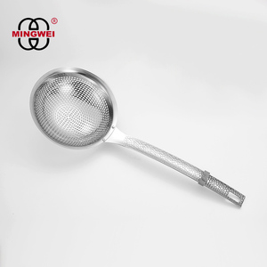 MINGWEI – passoire à nouilles en maille, passoire de cuisine, écumoire fendue, passoire en acier inoxydable pour frites, pommes de terre - Product Image 1