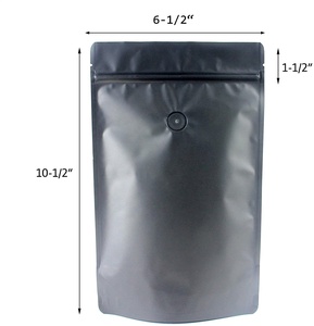 Custom <span class=keywords><strong>design</strong></span> 12 oz opaco <span class=keywords><strong>CPP</strong></span> + BOPP + PE + PET borsa riutilizzabile alta per chicco di caffè Stand Pouch per gomma da masticare gelatina cibo in scatola - Product Image 2