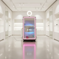 Miroir magique portable de réalité augmentée pour mariage, machine à selfie, photomaton avec système Windows, mini PC