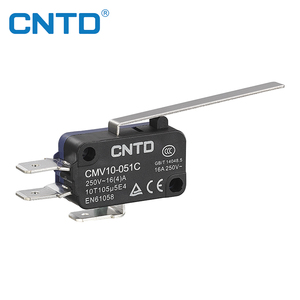 Cntd thương hiệu sản phẩm mới CMV10-051C thu nhỏ <span class=keywords><strong>snap</strong></span>-hành động chuyển đổi <span class=keywords><strong>10A</strong></span> 380V Mirco chuyển đổi với dài trở lại dải CMV10-051C2 - Product Image 1