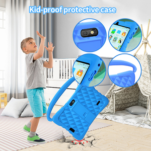Children Gift Lower Price <b>7</b> Inch Kids Educational School Learning <b>Tablet</b> Android 15 4+64GB Wi-Fi OEM Anti-Drop Protective Case - Product Image 5