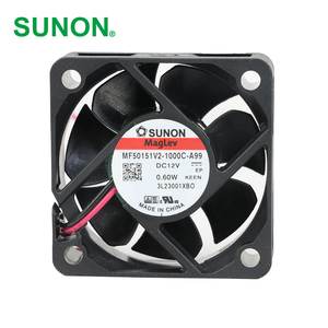 Ventilateur axial SUNON MF50151V2-1000C-A99 électrique OEM ODM 50x50x15mm 12VDC 42mA 0.60W 5000RPM 13.0CFM à roulement à billes pour armoire et onduleur - Product Image 1