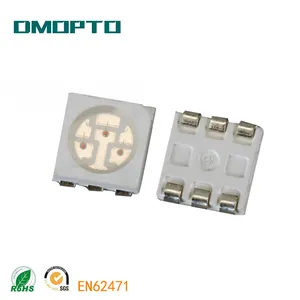 5050 SMD كرات led بألوان متعددة أحمر أخضر أزرق أصفر 5050 RGB أضواء led بالأشعة تحت الحمراء 850