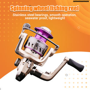 Moulinet de pêche à la ligne pour la pêche en mer et sur la plage, main droite, rapport de transmission 5,2:1, haute vitesse - Product Image 4