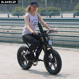 Vélo de <span class=keywords><strong>montagne</strong></span> électrique à pneus gras 48V 750W 20 pouces | Mini VTT tout-terrain puissant pour la neige, la plage et les sentiers | Cadeau de Noël parfait pour les promenades à vélo - Product Image 4
